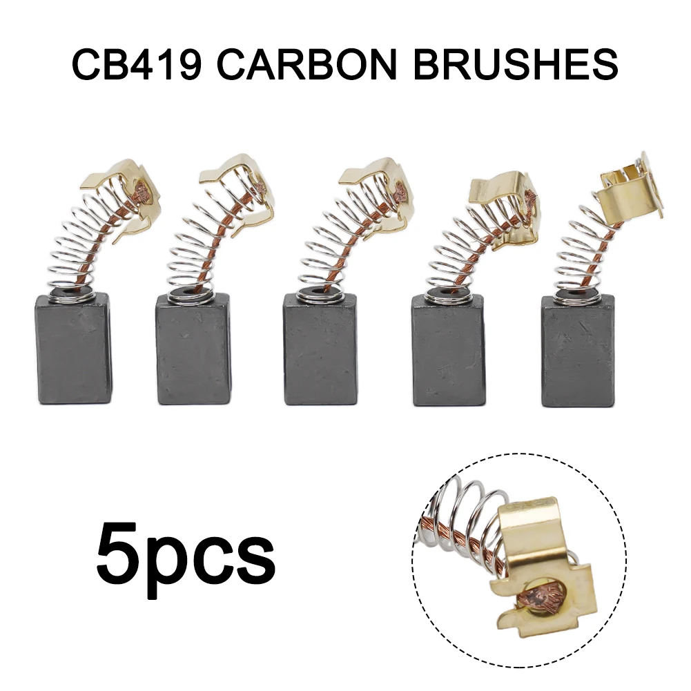 5pcs Carbon Brushes For Angle Grinder GA 5030 6x9x14mm CB-459 New Angle Grinder Tool Accessories Wire Brush Spring
5pcs Carbon Brushes For Angle Grinder GA 5030 6x9x14mm CB-459 New Angle Grinder Tool Accessories Wire Brush Spring