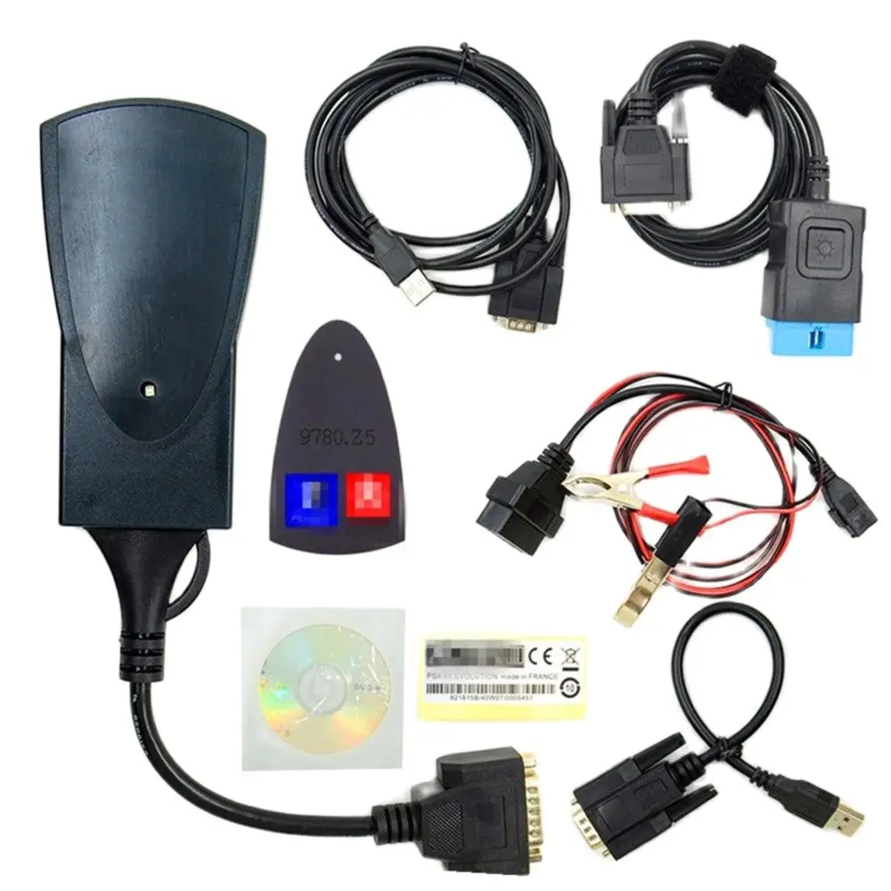 Профессиональный Lite PP2000 Diagbox V7.83 PSA XS Evolution для LE-XIA-3 FW 921815C Lexiae 3 обычный чип |