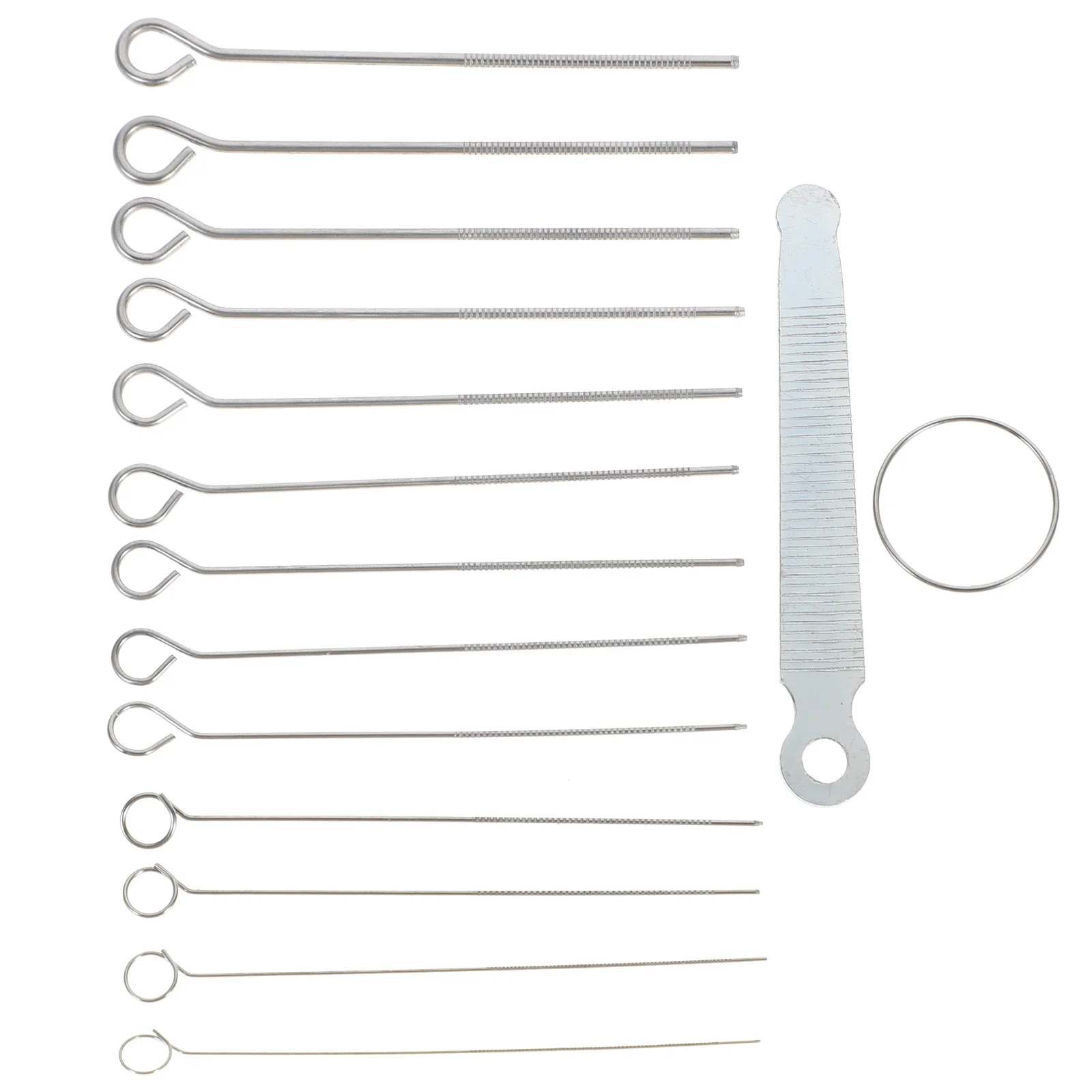 Nut Slotting File Professional Durable Steel Silver Slot Filing Set Saw Rods Repair Tool for Bass Guitar
Nut Slotting File Professional Durable Steel Silver Slot Filing Set Saw Rods Repair Tool for Bass Guitar