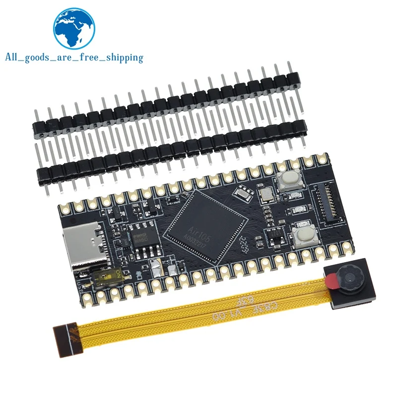 

Air105 640kb RAM + 4MB Falsh 204Mhz Development Board MCU With 30W Camera Compatible STM32 For Arduino
