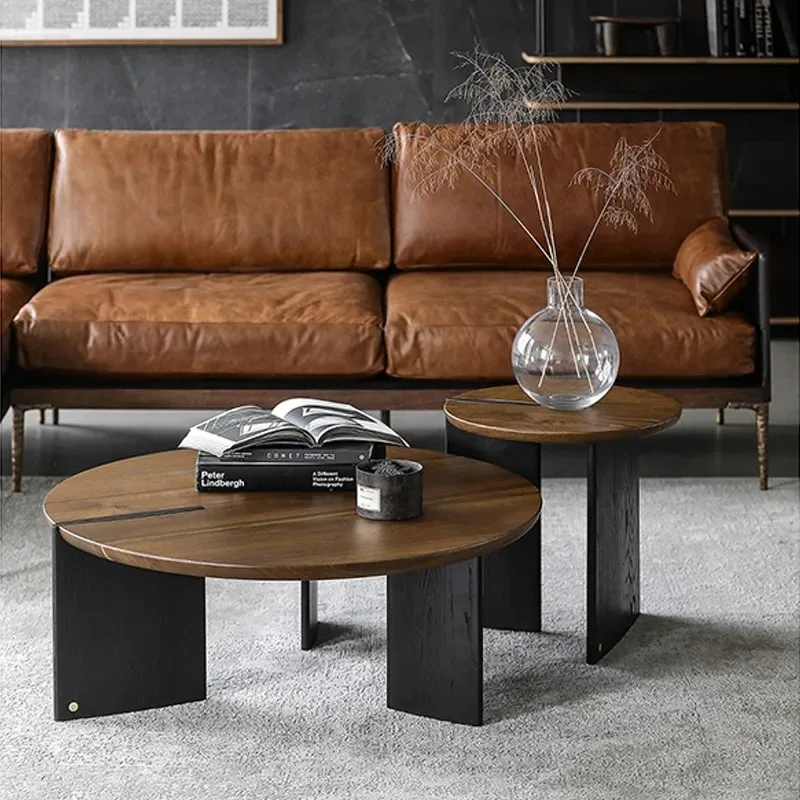 Designer Wooden Coffee Tables Living Room Aesthetic Round Modern Side Table Minimalist Large Table Couchtisch Balcony Furniture
Designer Wooden Coffee Tables Living Room Aesthetic Round Modern Side Table Minimalist Large Table Couchtisch Balcony Furniture