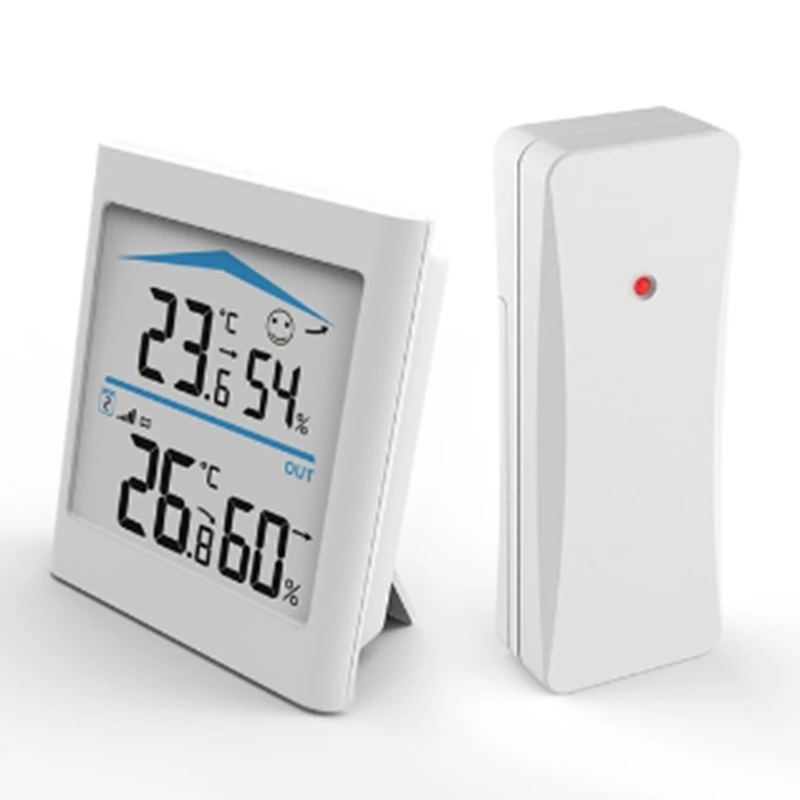 Baldr Digital LCD Weather Station Indoor Outdoor Trend Hygrometer Thermometer Wireless Remote Sensor Motion(White)
Baldr Digital LCD Weather Station Indoor Outdoor Trend Hygrometer Thermometer Wireless Remote Sensor Motion(White)