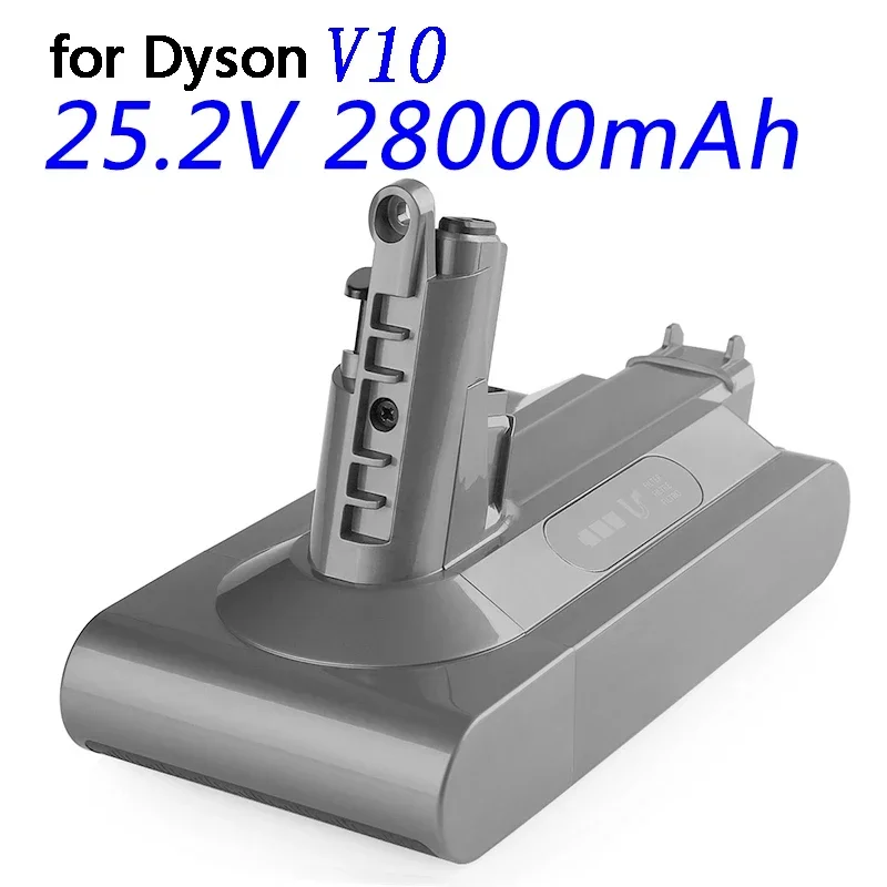 New 25.2V Battery 12800mAh Replacement Battery for Dyson V10 Absolute Cord-Free Vacuum Handheld Vacuum Cleaner Dyson V10 Battery
New 25.2V Battery 12800mAh Replacement Battery for Dyson V10 Absolute Cord-Free Vacuum Handheld Vacuum Cleaner Dyson V10 Battery