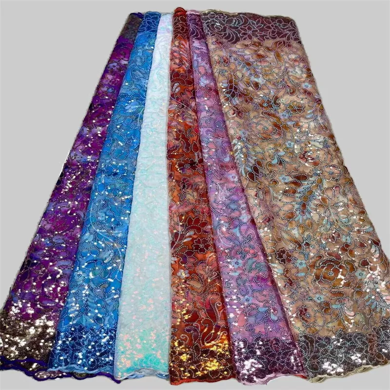 2024 Burnt Orange African Sequins Lace Fabrics High Quality Nigerian French Mesh Net Lace Fabric for Woman Dress Sewing White
2024 Burnt Orange African Sequins Lace Fabrics High Quality Nigerian French Mesh Net Lace Fabric for Woman Dress Sewing White
