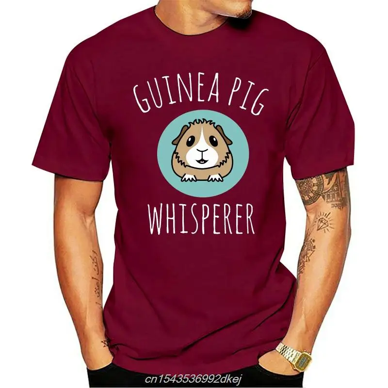 Men Tshirt Cute Guinea Pig Whisperer Gift Design T Shirt Women T-shirt Tees Top Cartoon Casual Short O-neck Broadcloth
Men Tshirt Cute Guinea Pig Whisperer Gift Design T Shirt Women T-shirt Tees Top Cartoon Casual Short O-neck Broadcloth