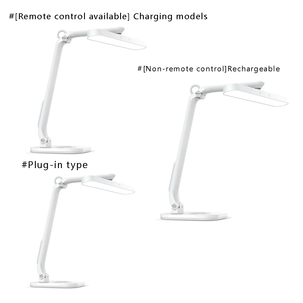 

Charging Bedside Lamp Bedroom Remote Control Adjustable Eye Protection Reading Desk Lamps Learning LED Small Table Light