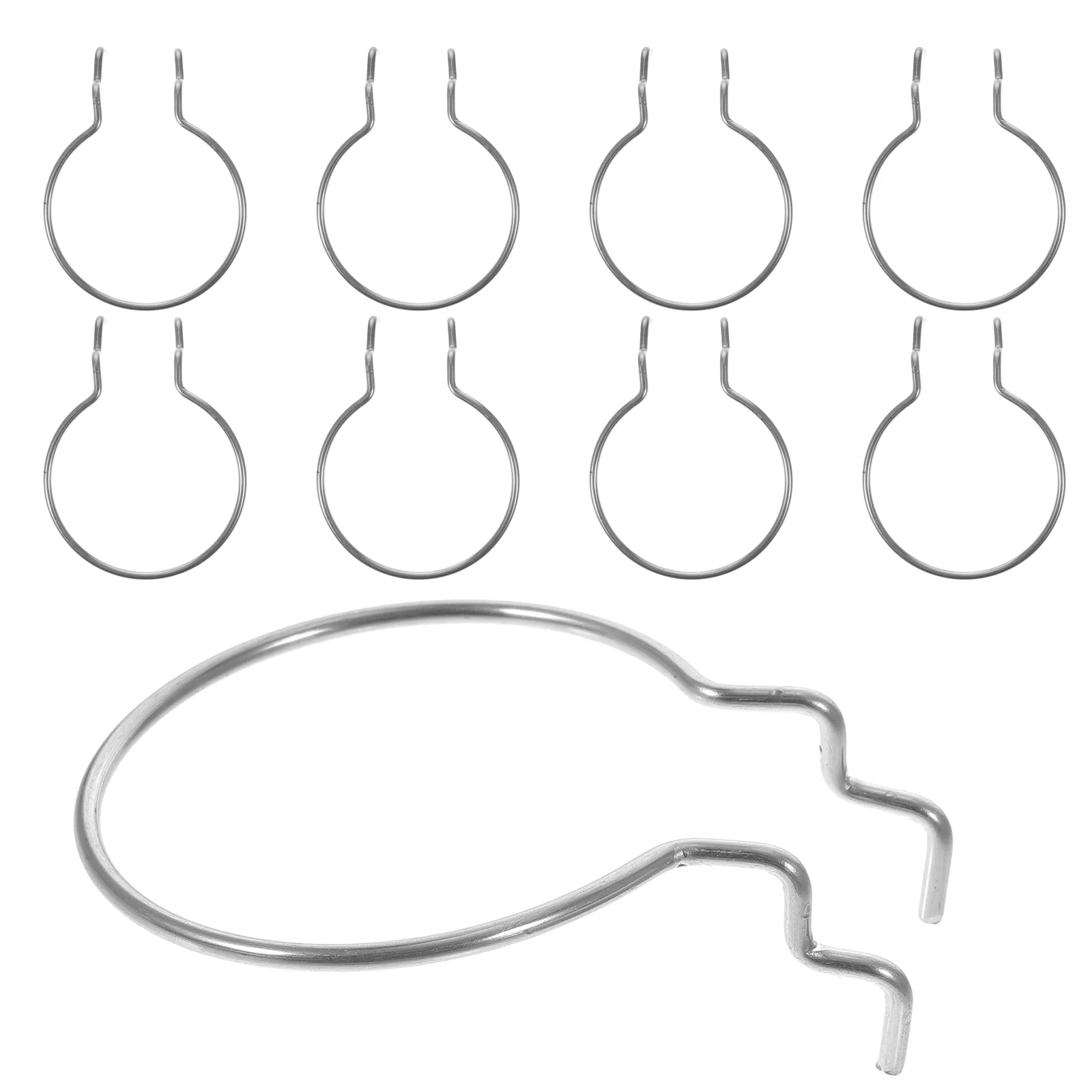 10 Pcs Peg Board Hook Heavy Duty Clothes Rack Hangers for Iron Garage Pegboard Pegs 
10 Pcs Peg Board Hook Heavy Duty Clothes Rack Hangers for Iron Garage Pegboard Pegs