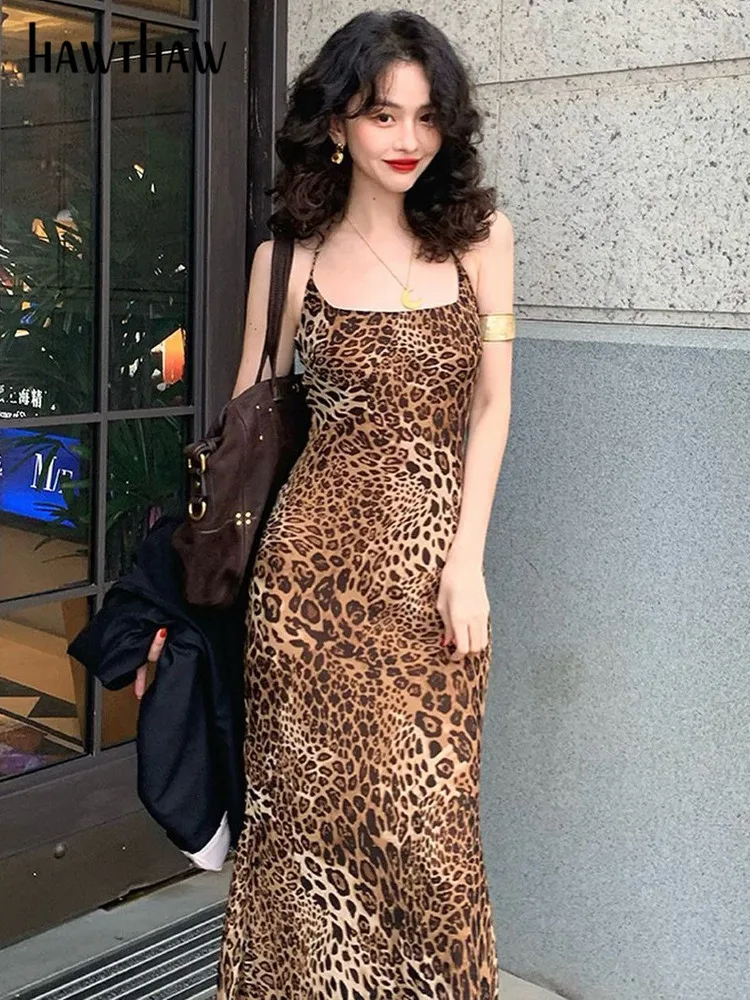 Hawthaw Women Sexy Party Club Evening Vacation Leopard Bodycon Long Dress 2024 Summer Clothes Wholesale Items For Business
Hawthaw Women Sexy Party Club Evening Vacation Leopard Bodycon Long Dress 2024 Summer Clothes Wholesale Items For Business
