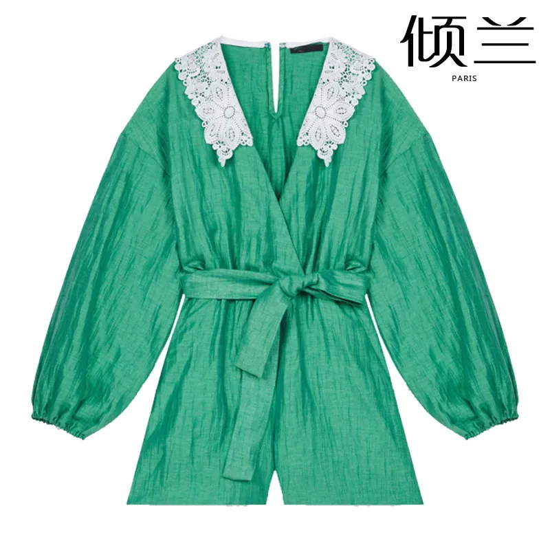PATADS French M Family 2024 Summer New French Style Blended Embossed Flower Lace Elastic Design jumpsuit 00258
PATADS French M Family 2024 Summer New French Style Blended Embossed Flower Lace Elastic Design jumpsuit 00258