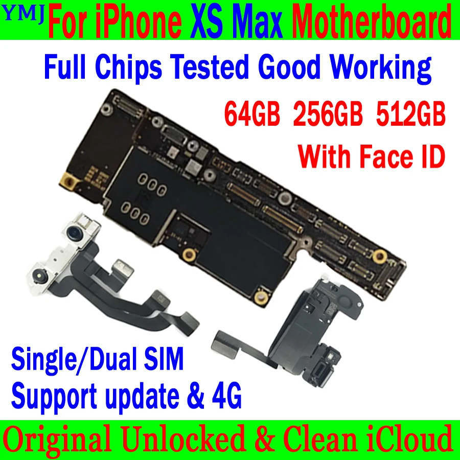 Материнская плата для iPhone XS MAX, оригинальная разблокированная материнская плата ICloud для iPhone XS Max, материнская плата с/без Face ID, 100% протестирована
Материнская плата для iPhone XS MAX, оригинальная разблокированная материнская плата ICloud для iPhone XS Max, материнская плата с/без Face ID, 100% протестирована