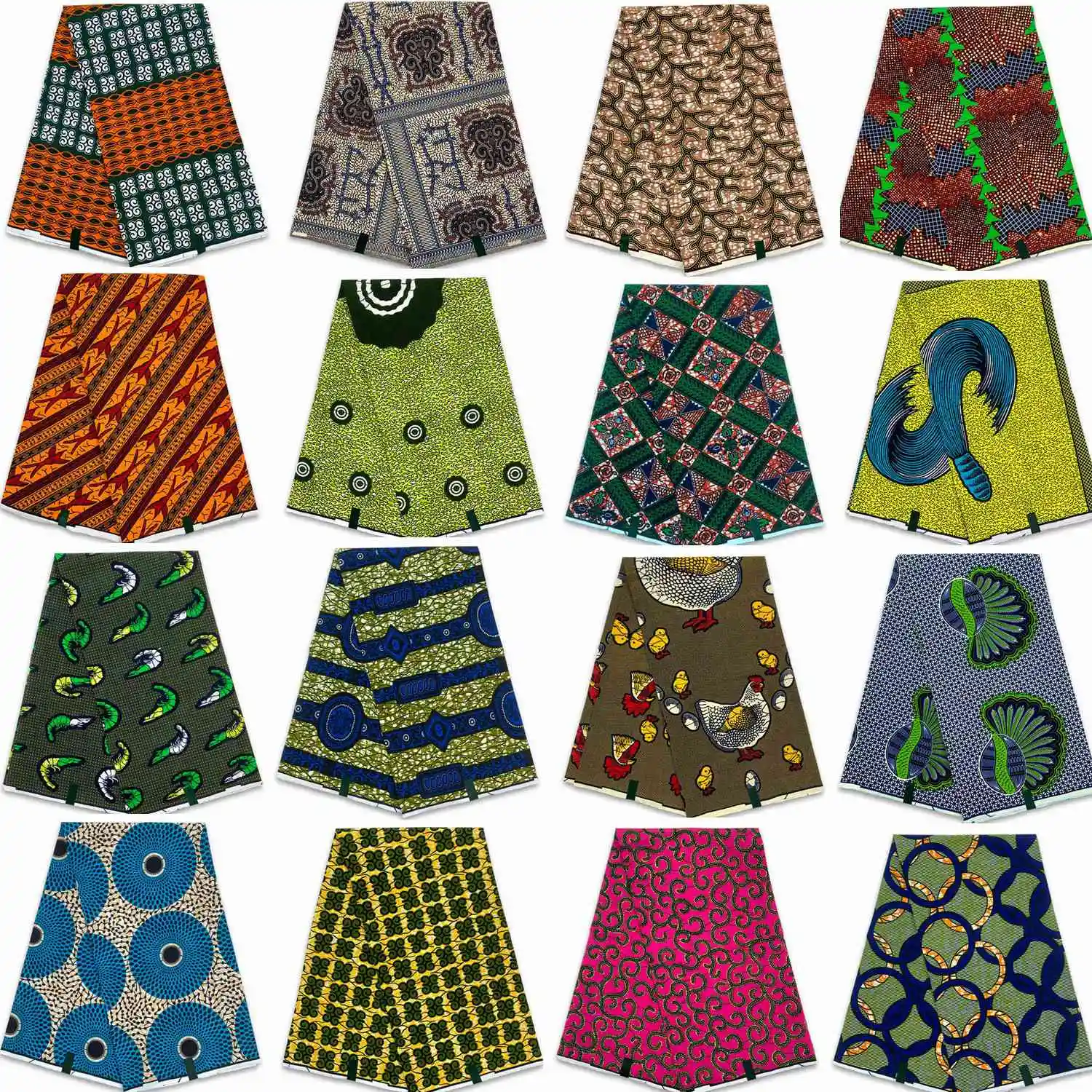 

Veritable Super Guaranteed Real Wax Print Fabric Real Dutch Hollandais Original Pagne Africa Dress 100% Cotton Wrapper Loincloth