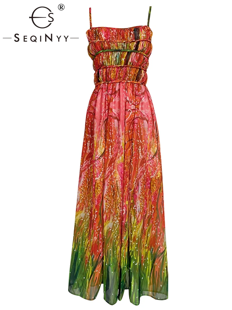 SEQINYY Strapless Dress Midi Summer Spring New Fashion Design Women Runway High Street Vintage Flower Print A-Line Casual
SEQINYY Strapless Dress Midi Summer Spring New Fashion Design Women Runway High Street Vintage Flower Print A-Line Casual
