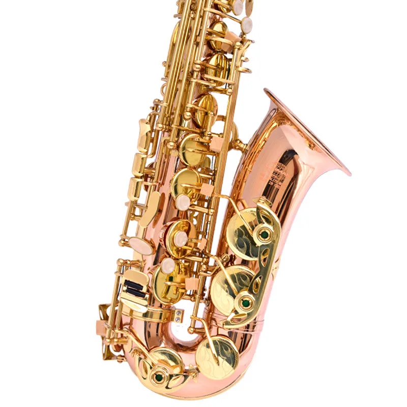 Фосфористая медь альт-Инструмент аксессуары Китай Sax золотой лак Профессиональный Eb Саксофон альт
Фосфористая медь альт-Инструмент аксессуары Китай Sax золотой лак Профессиональный Eb Саксофон альт