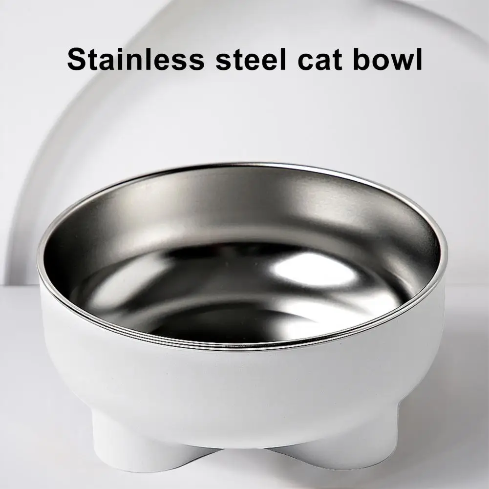

Pet Bowl with Double Bowls High-quality Pet Bowl Non-slip Double Bowl for Pets Easy-to-use Spill-free Design with for Dogs