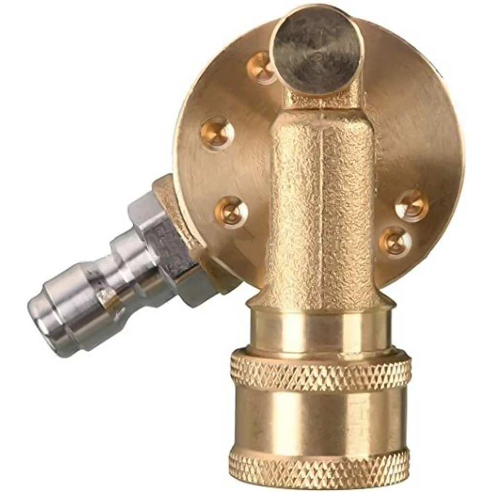 PSI Pivoting Coupler With 1/4" Quick Connection Pressure Washer Attachment Adaptor Gutter Cleaner
PSI Pivoting Coupler With 1/4" Quick Connection Pressure Washer Attachment Adaptor Gutter Cleaner
