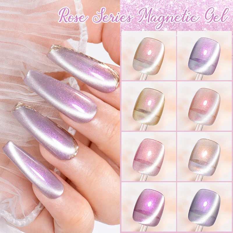 MTSSII 7ml Rose Series Magnetic Gel Nail Polish Glitter Cat Eye Nail Gel Soak Off UV LED Semi-Permanent Manicure Art Varnish
MTSSII 7ml Rose Series Magnetic Gel Nail Polish Glitter Cat Eye Nail Gel Soak Off UV LED Semi-Permanent Manicure Art Varnish