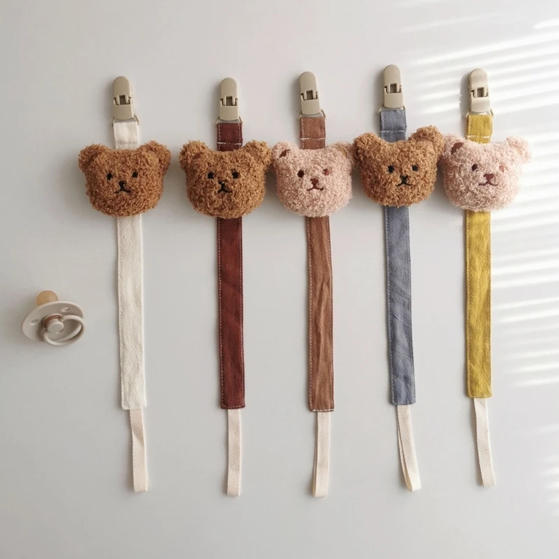 Bear Baby Pacifier Clip Strap Infant Newborn Pacifier Chain Decor Nipple Holder Hanging Ornament Shower Gift
Bear Baby Pacifier Clip Strap Infant Newborn Pacifier Chain Decor Nipple Holder Hanging Ornament Shower Gift