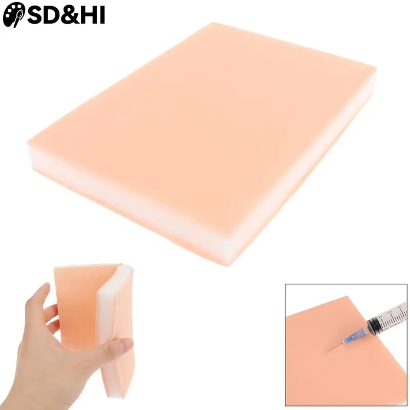 Medical Silicone Sponge Suture Training Pad Student Practice Human Skin Injection Model For Surgery Simulation Training Tool
Medical Silicone Sponge Suture Training Pad Student Practice Human Skin Injection Model For Surgery Simulation Training Tool