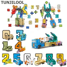 Numbers Transformer Robot Toys Educational Assemble Building Blocks Action Figure Robots Transformation Cars Number Math Toys
Numbers Transformer Robot Toys Educational Assemble Building Blocks Action Figure Robots Transformation Cars Number Math Toys