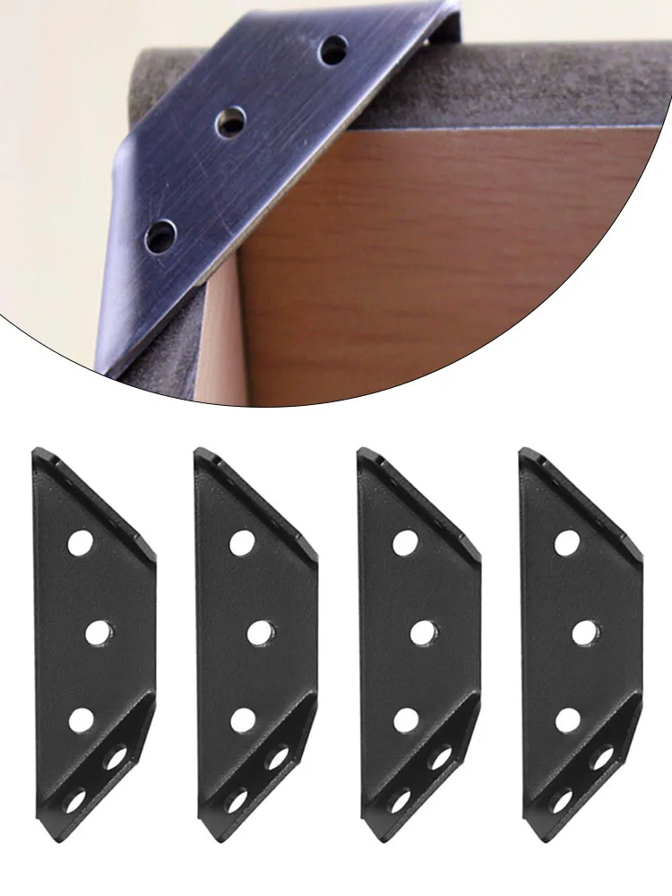 4pcs Corner Brackets Furniture Corner Connector Stainless Steel Triangle Support Fasteners Cabinets Chairs Universal Bracket
4pcs Corner Brackets Furniture Corner Connector Stainless Steel Triangle Support Fasteners Cabinets Chairs Universal Bracket