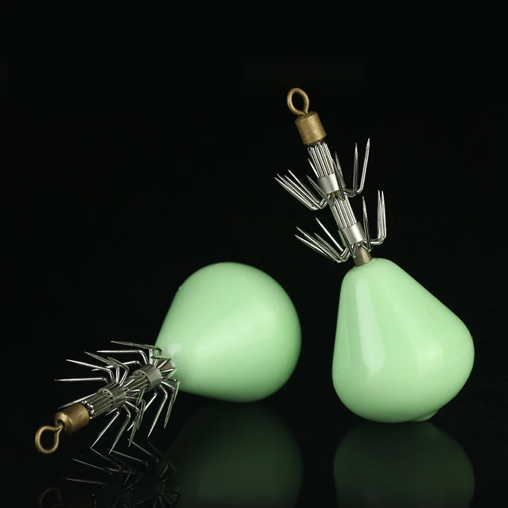 Luminous Swivel Squid Jigs Hooks Sports Fishing Accessories Fishing Lure Hook Bait Fishhook Carp Fishing Glowing Bait Hook Tools
Luminous Swivel Squid Jigs Hooks Sports Fishing Accessories Fishing Lure Hook Bait Fishhook Carp Fishing Glowing Bait Hook Tools