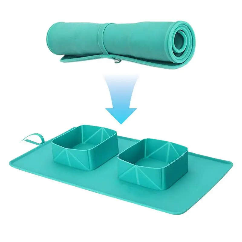 Dog Bowl Pet Collapsible Bowls Pet Bowl Silicone Foldable Pet Bowl Non-slip Dog Double Bowl Velvet Bag Dog Bowl Outdoor Pet bowl
Dog Bowl Pet Collapsible Bowls Pet Bowl Silicone Foldable Pet Bowl Non-slip Dog Double Bowl Velvet Bag Dog Bowl Outdoor Pet bowl