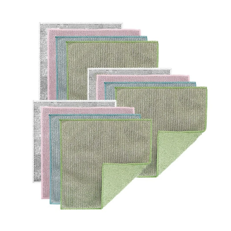 12 шт., проволочные Волшебные чистящие салфетки, тряпка для чистки, чистящие накладки, тряпки для чистки, тряпка для чистки без царапин
12 шт., проволочные Волшебные чистящие салфетки, тряпка для чистки, чистящие накладки, тряпки для чистки, тряпка для чистки без царапин