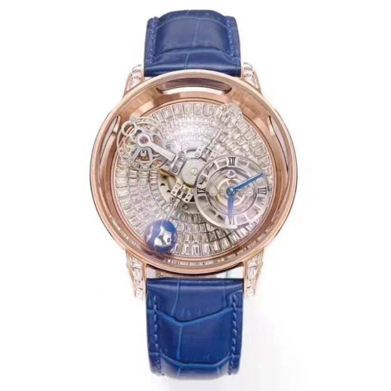 

Limited edition tourbillon full sky star celestial mechanical watch waterproof fully automatic jacob watch