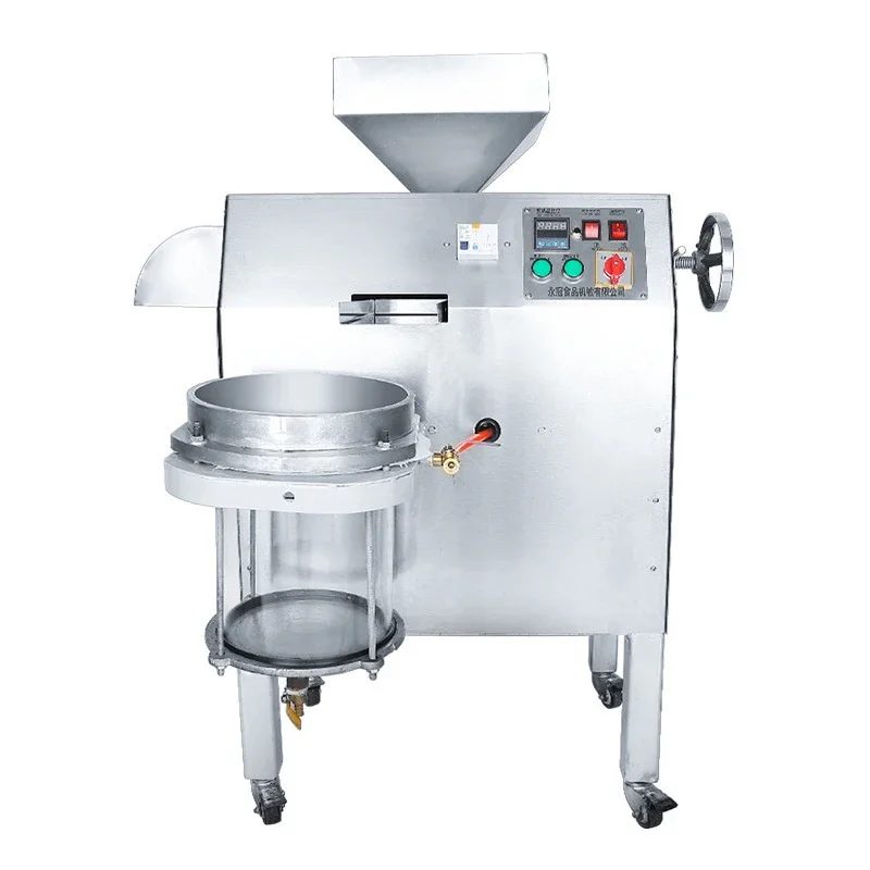 Commercial Oil Press YG60 Peanut Walnut Hot and Cold Double Pressing Stainless Steel Intelligent Temperature Control Oil Pressin
Commercial Oil Press YG60 Peanut Walnut Hot and Cold Double Pressing Stainless Steel Intelligent Temperature Control Oil Pressin