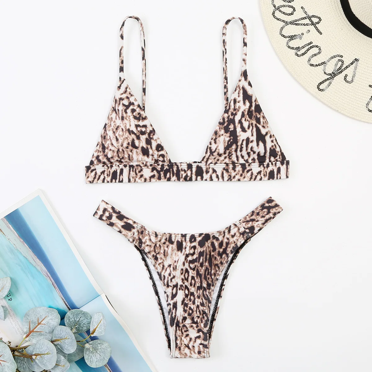 

Snakeskin Bikini Women Swimwear Leopard Bikinis Sexy Biquini Swim Suit Push Up Swimsuit Female Beachwear Swimming Bikini Women