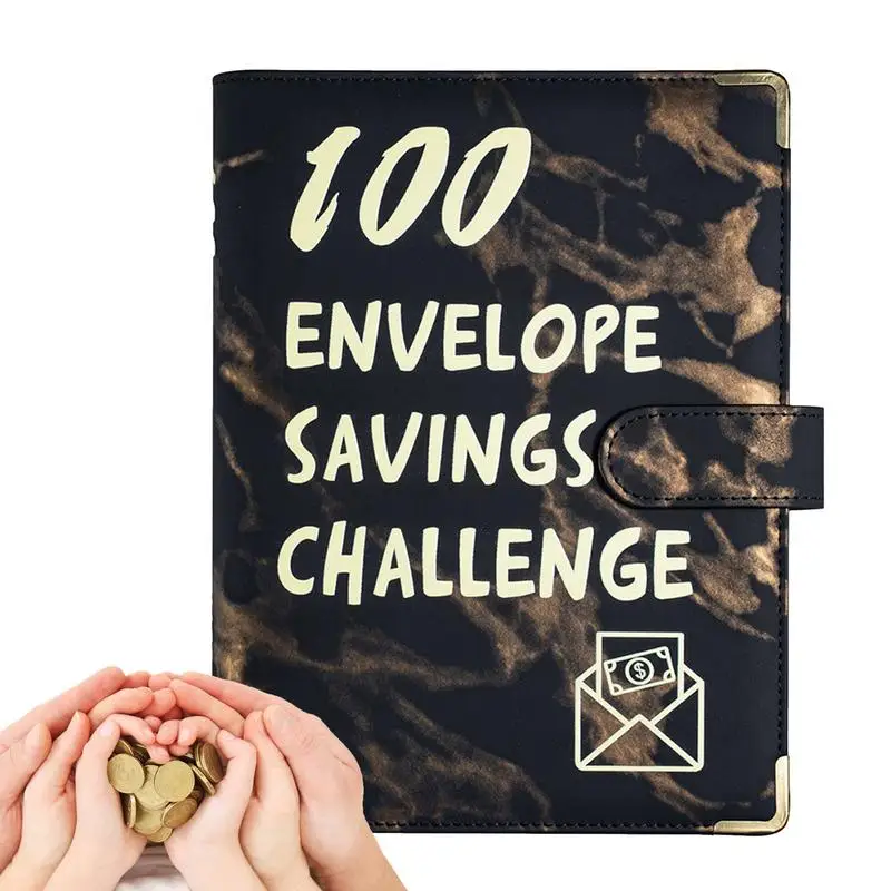 

100 Savings Challenge Binder Budget Planner Book Savings Challenges Book Savings Binder Money Envelopes For Cash Saves 5 050