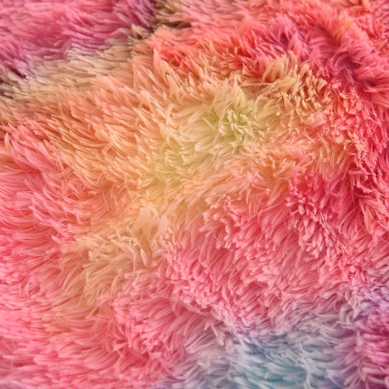 3Pcs Super Shaggy Coral Fleece Warm Cozy Princess Bedding Set Mink Velvet Duvet Cover Set Bed Comforter Cover Blanket Pillowcase 7 S3c553ad46dfb4ad2a63b82ecdd7aef56f