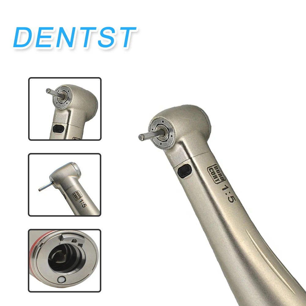 DENTST Contra Angle Low Speed X95L TYPE 1:5 LED FIBER Electric Handpiece Increasing Red Ring With Optic Fiber For E-TYPE Motor
DENTST Contra Angle Low Speed X95L TYPE 1:5 LED FIBER Electric Handpiece Increasing Red Ring With Optic Fiber For E-TYPE Motor