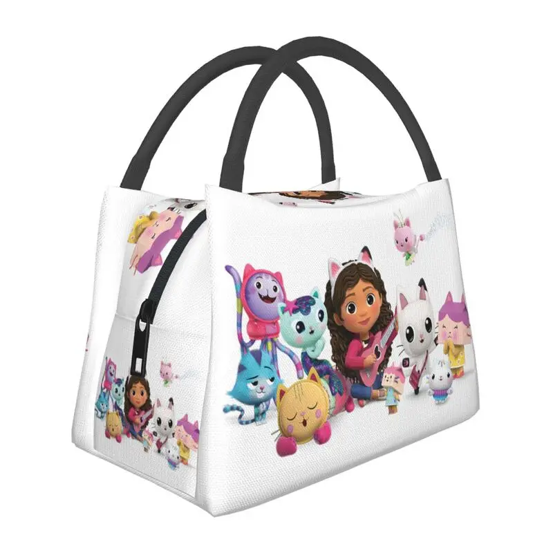 Gabbys Dollhouse Gabby Cats Insulated Lunch Bags Cakey Mercat Resuable Thermal Cooler Food Lunch Box Outdoor Camping Travel
Gabbys Dollhouse Gabby Cats Insulated Lunch Bags Cakey Mercat Resuable Thermal Cooler Food Lunch Box Outdoor Camping Travel