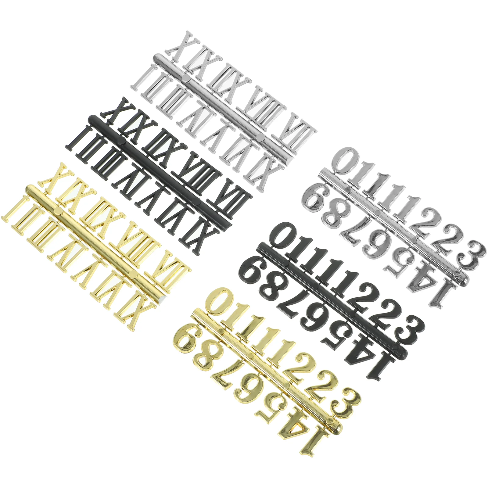 6 шт., пластиковые цифровые настенные часы с арабскими цифрами
6 шт., пластиковые цифровые настенные часы с арабскими цифрами