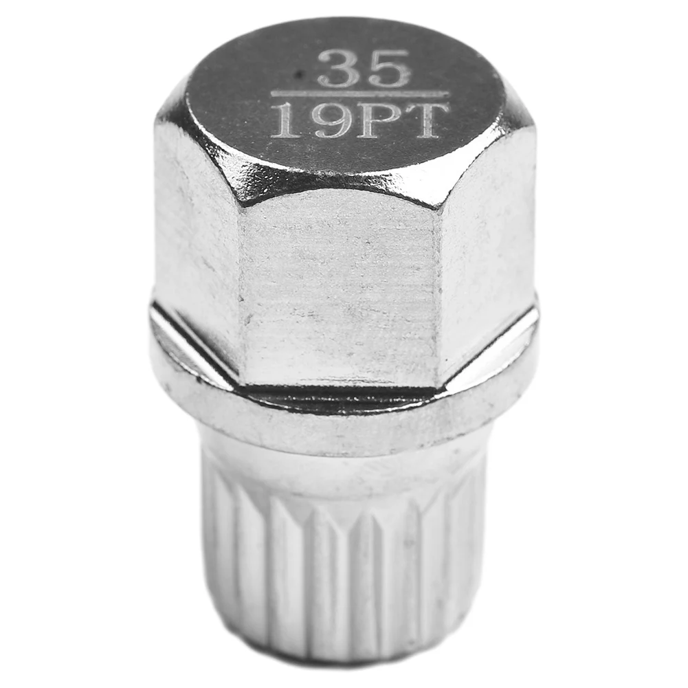 Durable Wheel Lock Lug Nut 1pc 35/19PT Sleeve Key Removal Tool T Tyre Security Screw Hand Tools For Car Repairs
Durable Wheel Lock Lug Nut 1pc 35/19PT Sleeve Key Removal Tool T Tyre Security Screw Hand Tools For Car Repairs