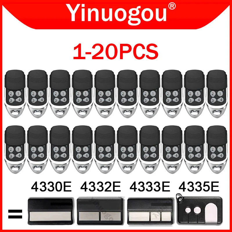 

4330E 4335E 4333E 4332E 4330EML 4335EML 4333EML 4332EML Garage Door Remote Control 433.92MHz Rolling Code 1A5478 D-66793 Opener