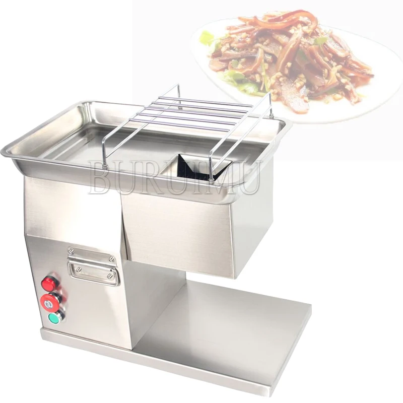 400Kg/H Electric Meat Slicer Stainless Steel Blades Meat Cutter Grinder Machine Auto Kitchen Home Appliance Commercial
400Kg/H Electric Meat Slicer Stainless Steel Blades Meat Cutter Grinder Machine Auto Kitchen Home Appliance Commercial