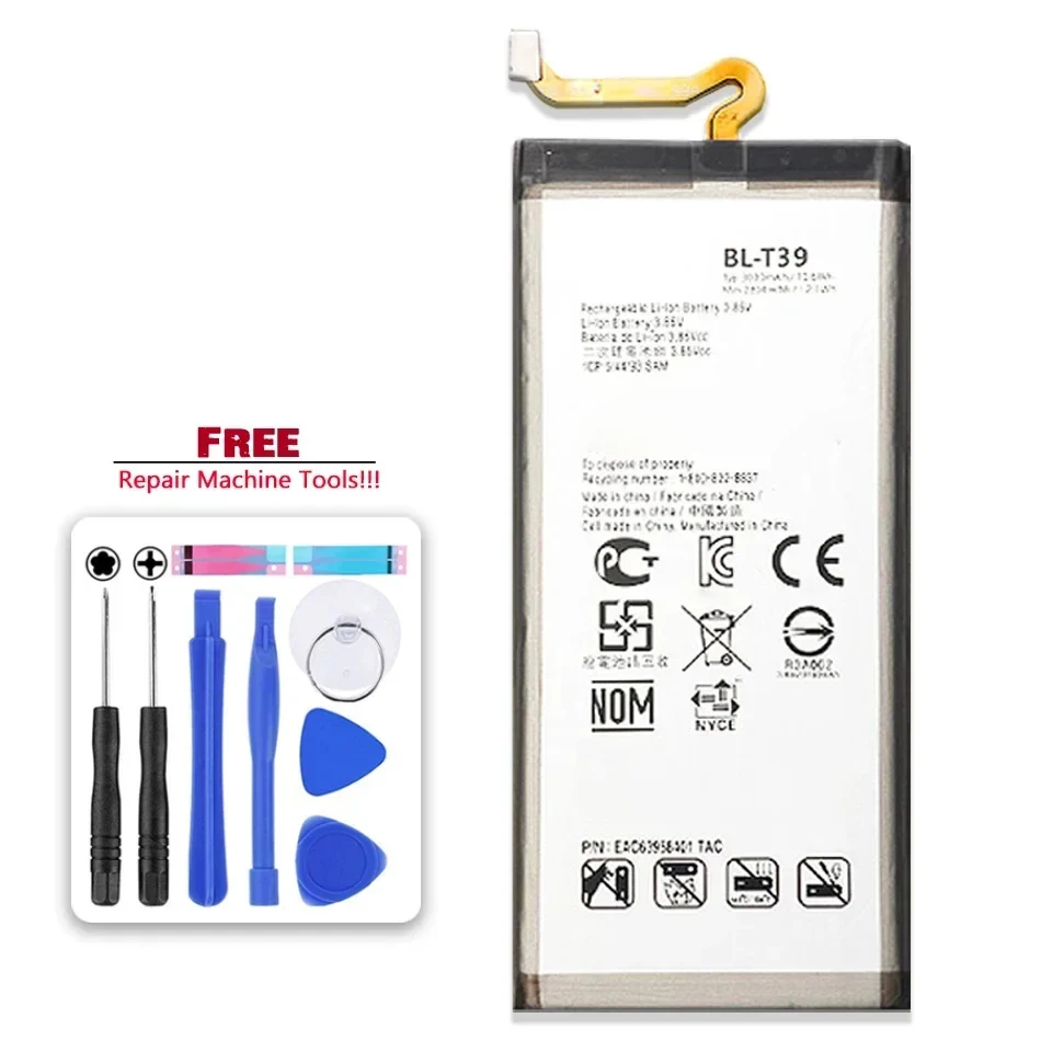 

Replacement Phone Battery BL-T39 for LG G7 G7+ G7ThinQ LM G710 3300mAh NEW Batteries + Free Tools Code