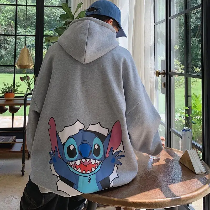 Disney Anime Cartoon Kawaii Stitches Sweatshirt Winter Fleece Jacket Trendy Women's Hoodie Warm Loose Casual Couple Tops Style
Disney Anime Cartoon Kawaii Stitches Sweatshirt Winter Fleece Jacket Trendy Women's Hoodie Warm Loose Casual Couple Tops Style
