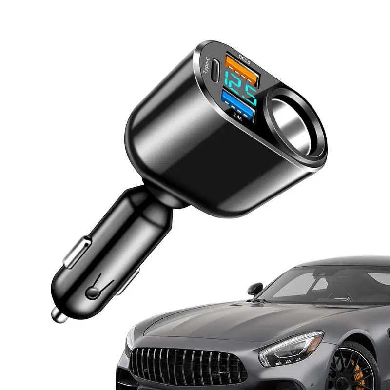 Car Charger Car Charger Adapter With 4-Port Car Cell Phone Charger Car Charging Adapter Automobile Charger Outlet For Cell Phone
Car Charger Car Charger Adapter With 4-Port Car Cell Phone Charger Car Charging Adapter Automobile Charger Outlet For Cell Phone