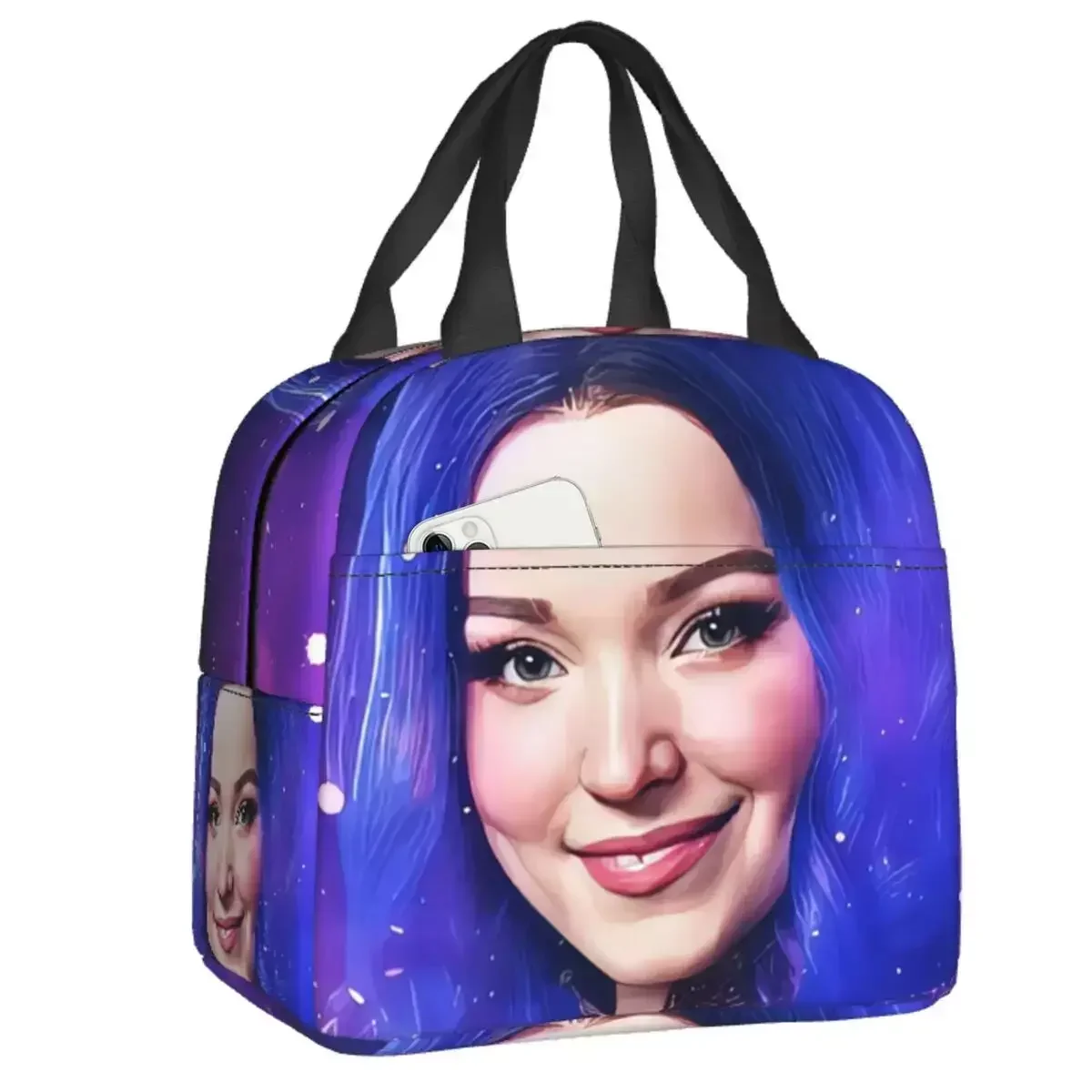 Mal Purple Queen Thermal Insulated Lunch Bag Descendants Wedding Portable Lunch Container Outdoor Multifunction Food Box
Mal Purple Queen Thermal Insulated Lunch Bag Descendants Wedding Portable Lunch Container Outdoor Multifunction Food Box
