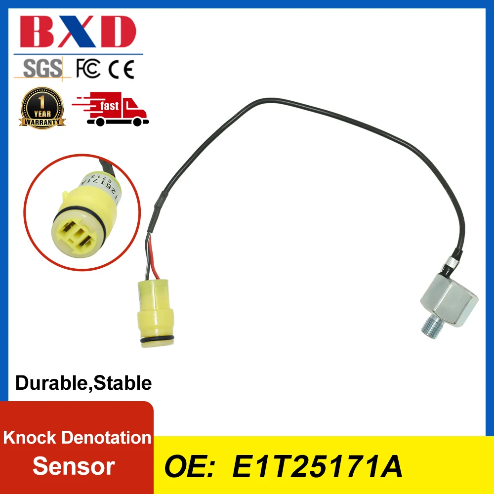 Knock Denotation Sensor E1T25171A 18640-73G00 1864073G00 For Mitsubishi Mazda Suzuki Car Accessories
Knock Denotation Sensor E1T25171A 18640-73G00 1864073G00 For Mitsubishi Mazda Suzuki Car Accessories