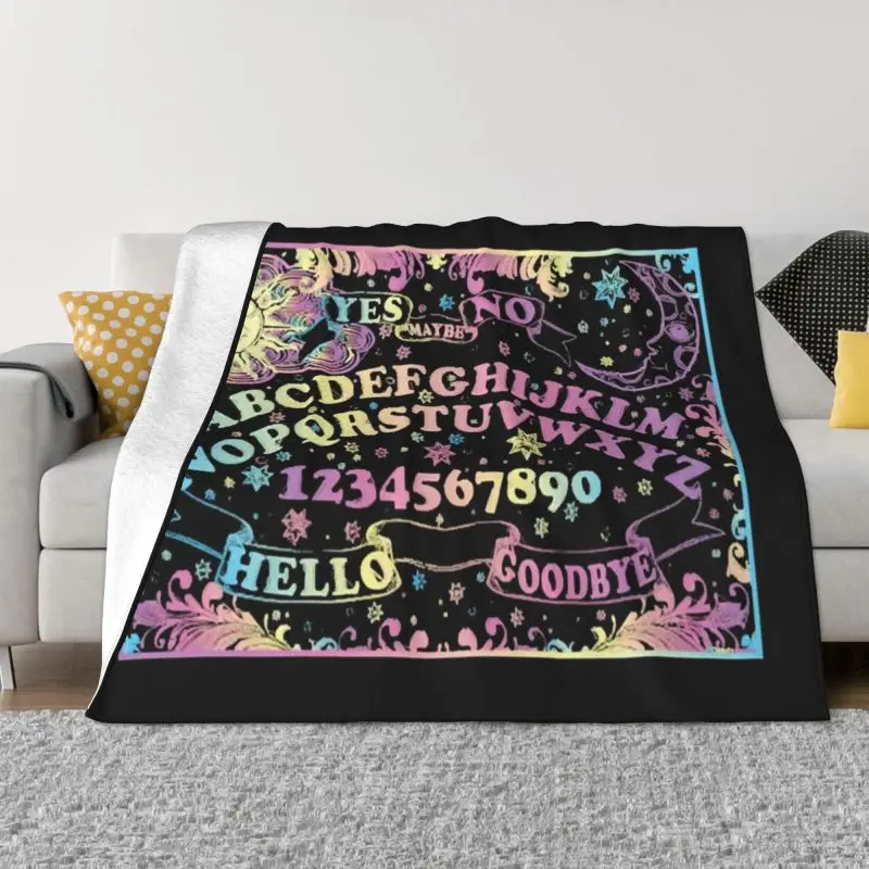 Rainbow Spirit Board Blankets Warm Flannel Halloween Witchcraft Occult Throw Blanket for Sofa Bedroom Bedding 1
Rainbow Spirit Board Blankets Warm Flannel Halloween Witchcraft Occult Throw Blanket for Sofa Bedroom Bedding 1