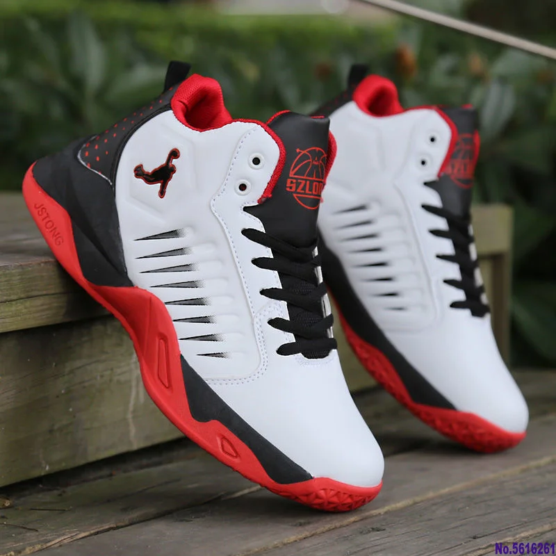 Basketball Shoes Men Breathle Sneakers for Men Leather Non-slip Combat Cushioning Shoes Training Athletic Tennis Sport Shoes
Basketball Shoes Men Breathle Sneakers for Men Leather Non-slip Combat Cushioning Shoes Training Athletic Tennis Sport Shoes