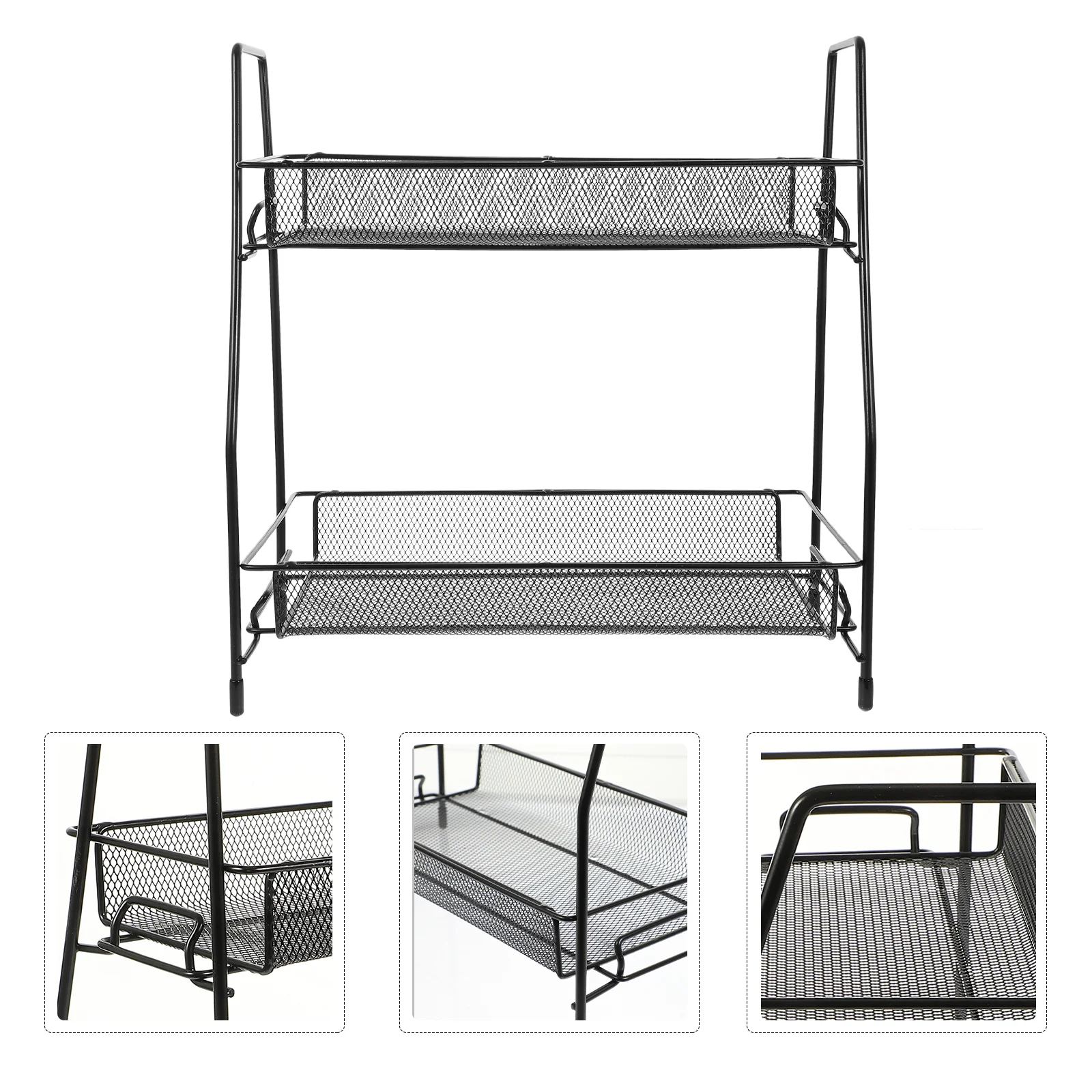 Kitchen Spice Rack Desktop Jar Holder Detachable Seasoning Bottle Shelf Double-layer Kitchen Cabinet Racks Supplies
Kitchen Spice Rack Desktop Jar Holder Detachable Seasoning Bottle Shelf Double-layer Kitchen Cabinet Racks Supplies