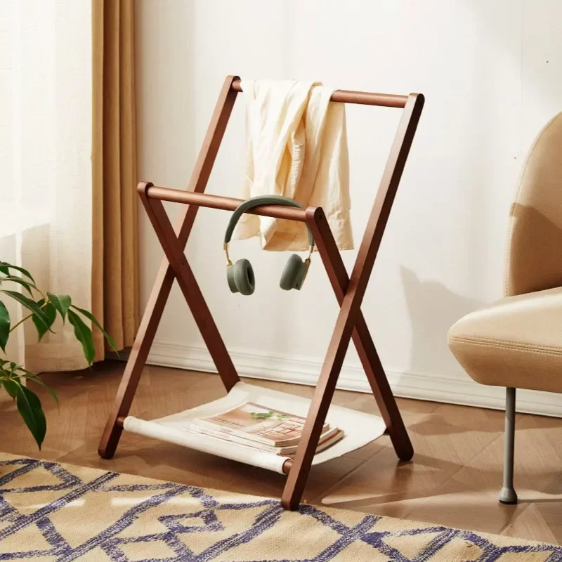 MOMO Nordic Wood Floor Wearing Clothes Receive Clothing Multi-functional Household Indoor Folding Hanger Of The Head Of A Bed
MOMO Nordic Wood Floor Wearing Clothes Receive Clothing Multi-functional Household Indoor Folding Hanger Of The Head Of A Bed