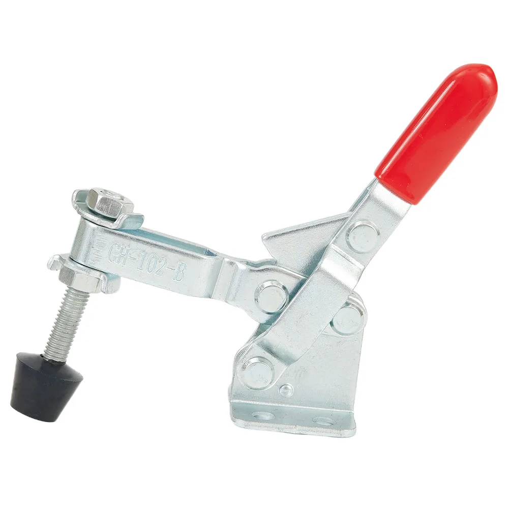 2Pcs Toggle Clamp Quick Fixture Quick Release Tool GH-102BSS Galvanized Iron 100KG/220lbs Hand Tools For Woodworking
2Pcs Toggle Clamp Quick Fixture Quick Release Tool GH-102BSS Galvanized Iron 100KG/220lbs Hand Tools For Woodworking