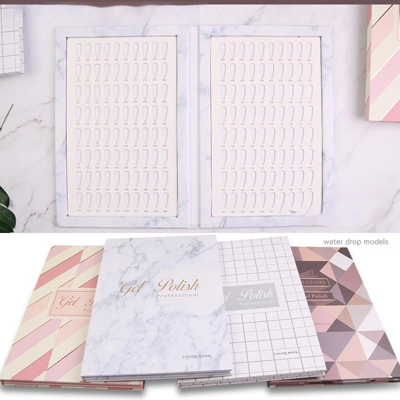160 Colors Nail Tips Display Book DIY Nail Art Showing Shelf Gel Nail Polish Color Card Chart Painting Dedicated Display Board
160 Colors Nail Tips Display Book DIY Nail Art Showing Shelf Gel Nail Polish Color Card Chart Painting Dedicated Display Board