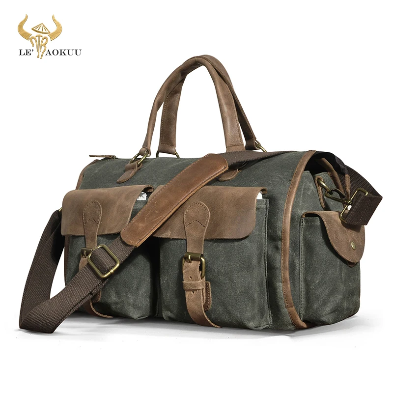 Canvas + Genuine Leather Heavy Dudy Designer Travel Briefcase Portfolio Organizer Tote Laptop Messenger Bag For Men Male 1097
Canvas + Genuine Leather Heavy Dudy Designer Travel Briefcase Portfolio Organizer Tote Laptop Messenger Bag For Men Male 1097